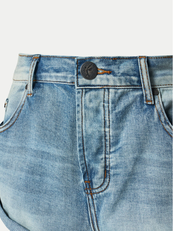 One Teaspoon One Teaspoon Szorty jeansowe Bandits 26785 Niebieski Regular Fit