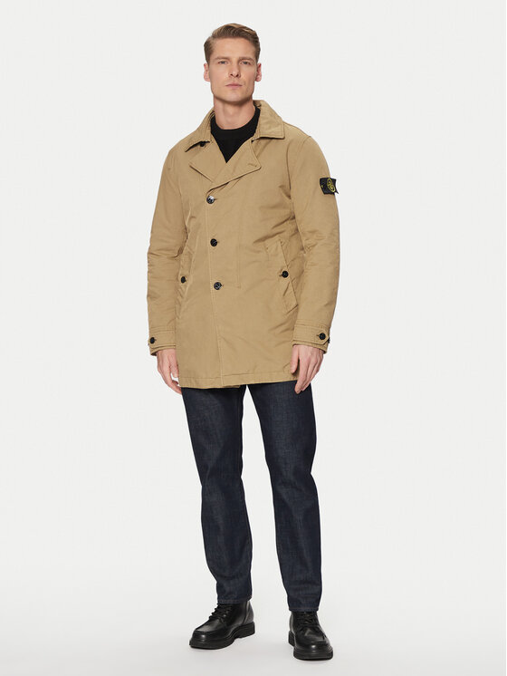 Stone Island Stone Island Palton 811542149 Bej Regular Fit