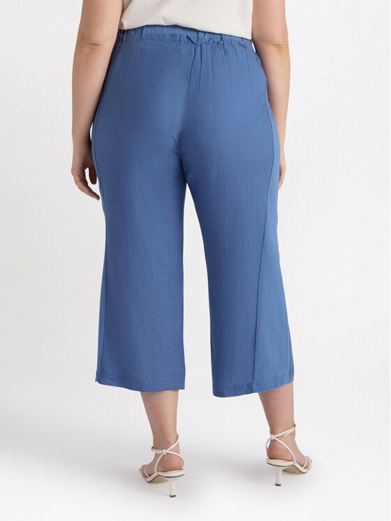 Fiorella Rubino Fiorella Rubino Pantaloni di tessuto P143T004864N024 Blu Regular Fit
