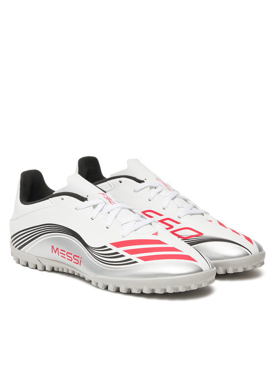 adidas adidas Boty na fotball F50 Messi Club JP7445 Bílá