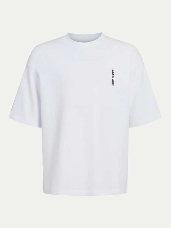 Jack&Jones Junior Jack&Jones Junior T-shirt Concept Text 12263245 Bijela Relaxed Fit