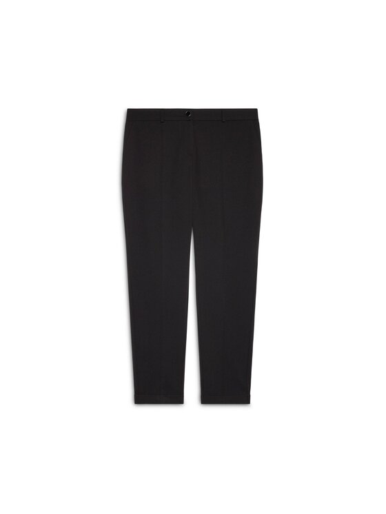 Fiorella Rubino Fiorella Rubino Spodnie materiałowe P178L002200N033 Czarny Regular Fit
