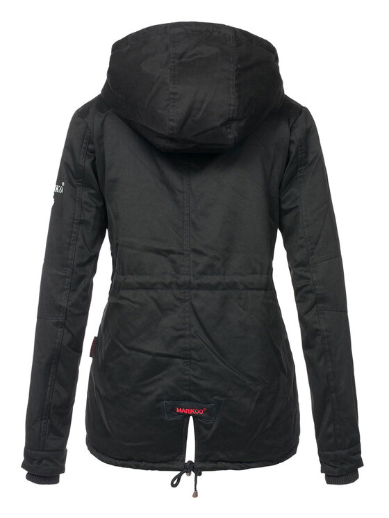 Marikoo Marikoo Kurtka zimowa Manolya Czarny Regular Fit