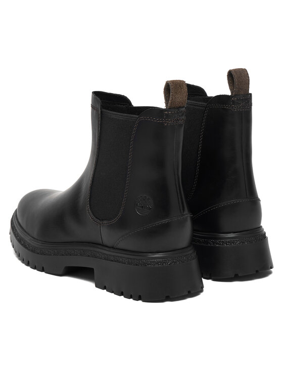 Timberland Timberland Členková obuv s elastickým prvkom Valley Chelsea TB0A42BXW021 Čierna