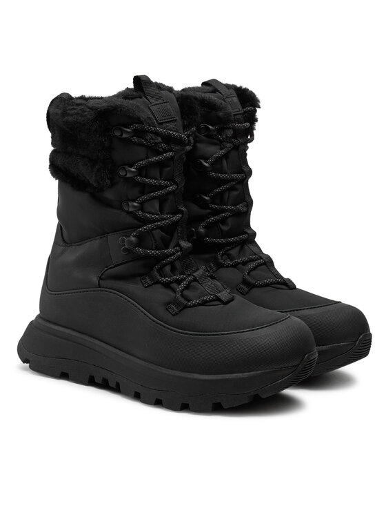 FitFlop FitFlop Снігоходи Neo D-Hyker Tall Boot IG3 090 Чорний