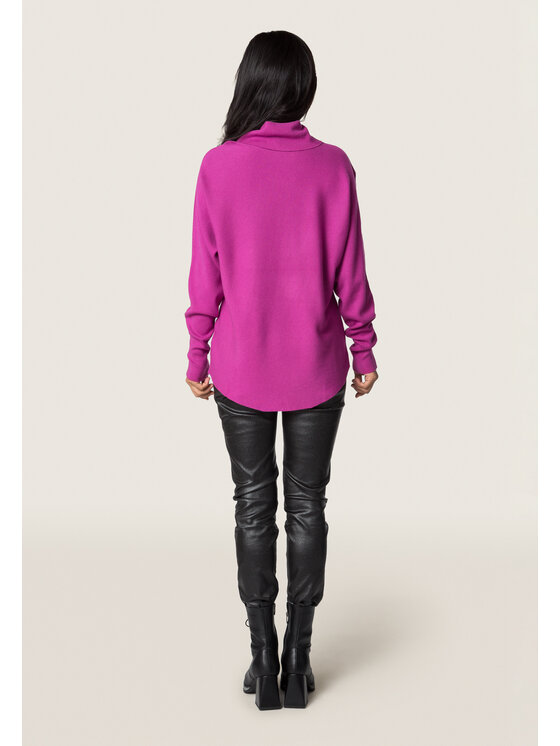QUIOSQUE QUIOSQUE Sveter 6TS001 Fialová Regular Fit