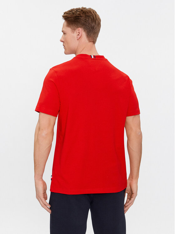 Tommy Hilfiger Tommy Hilfiger T-shirt Monotype MW0MW33688 Crvena Regular Fit