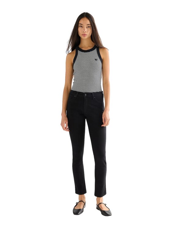 Wrangler Wrangler Jeansy 112378447 Czarny Regular Fit