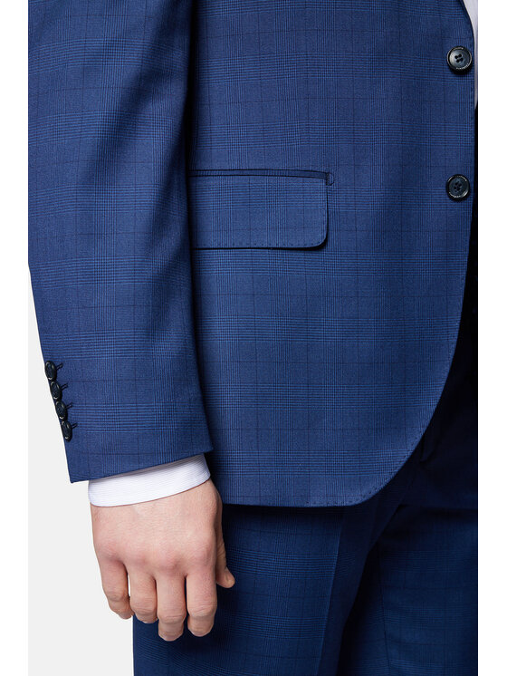 Lancerto Lancerto Garnitur Selam GA073124000005 Granatowy Slim Fit