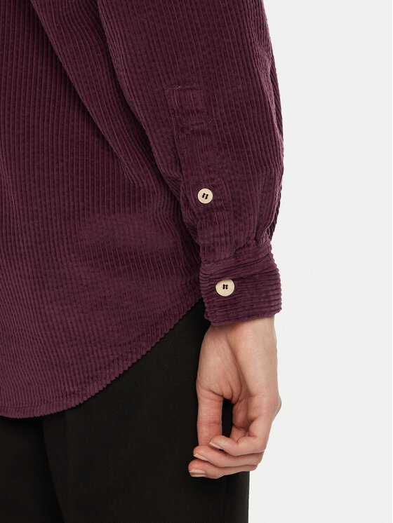 American Vintage American Vintage Hemd PADO06AH24 Violett Loose Fit