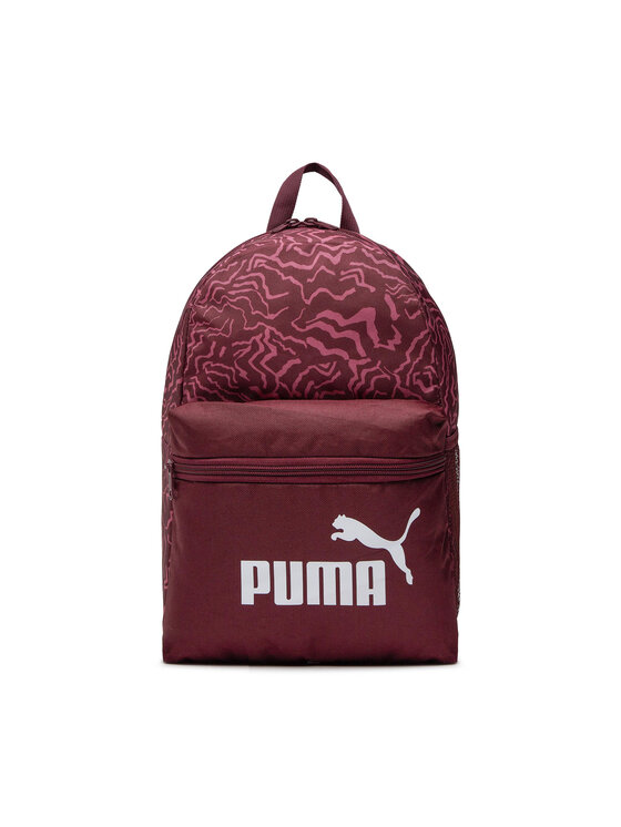 Puma red shop phase backpack