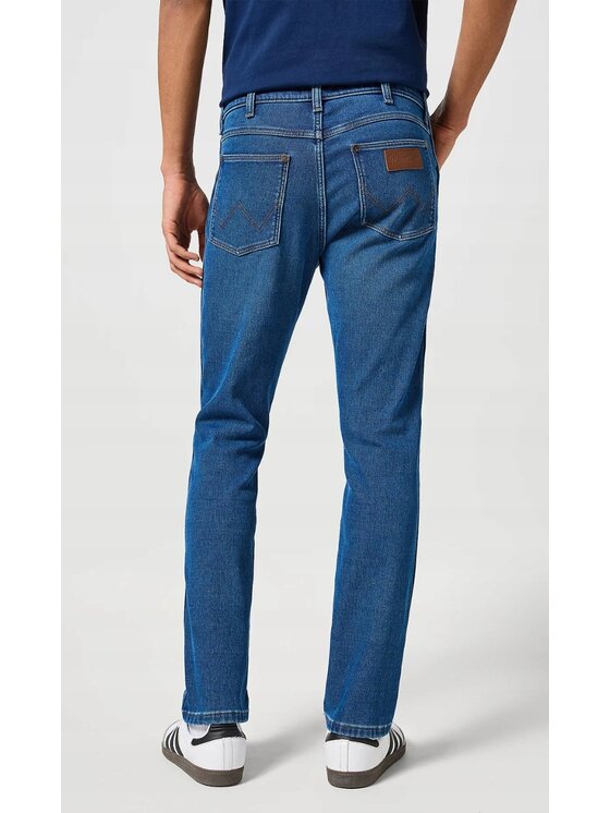 Wrangler Wrangler Jeansy Larston Niebieski Slim Fit