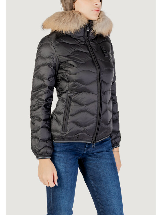 Blauer Blauer Μπουφάν χειμωνιάτικο ALDIE Μαύρο Chino Fit
