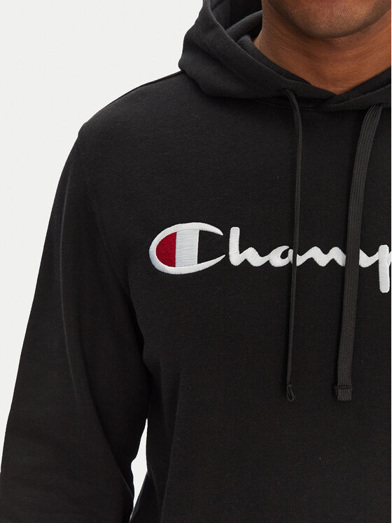 Champion Champion Світшот 220726 Чорний Slim Fit