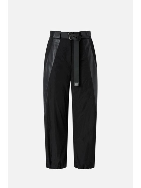 PINKO PINKO Spodnie materiałowe Bombolone Czarny Regular Fit