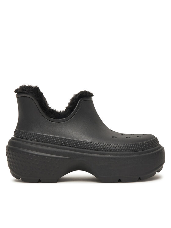 Crocs Cizme de zăpadă Stomp Lined Shorty Boot 210673 Negru