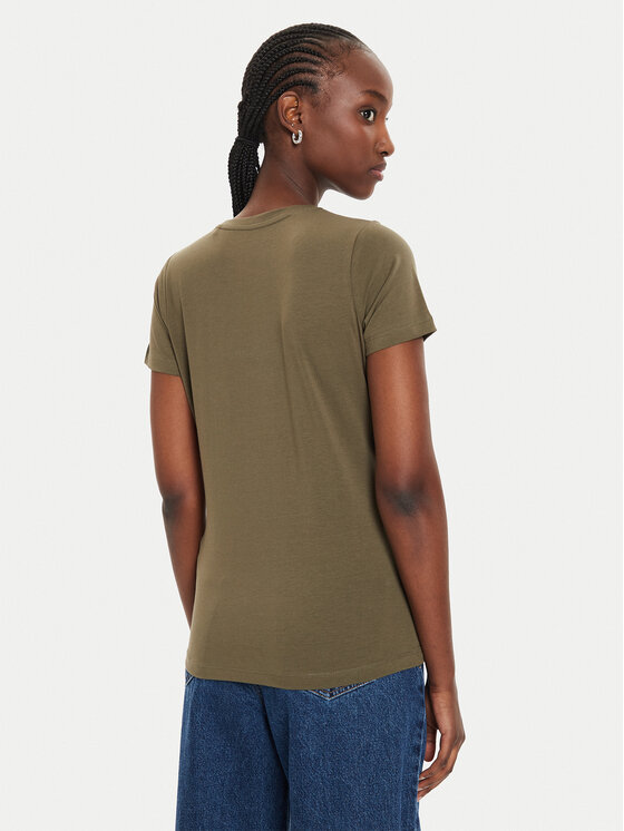 Pepe Jeans Pepe Jeans T-shirt New Virginia PL505202 Zelena Slim Fit