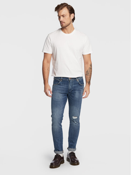 Wrangler Wrangler 2er-Set T-Shirts W7G9DHX37 112321465 Bunt Regular Fit