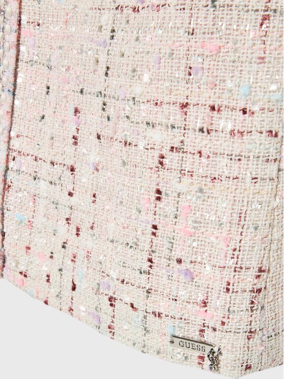 Guess Guess Elegantna haljina J3RK32 WF6M0 Ružičasta Regular Fit