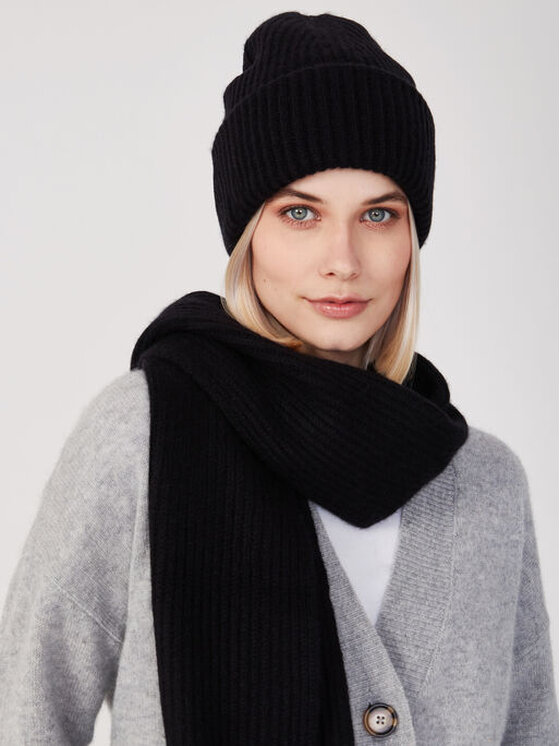 Style Republic Style Republic Czapka Kaszmir Czarny