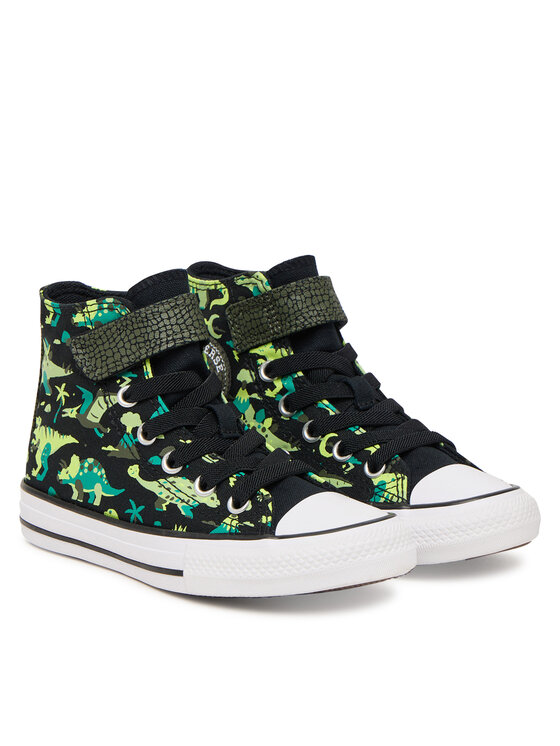 Converse Converse Plátěnky Chuck Taylor All Star Easy-On Dinos A15899C Černá