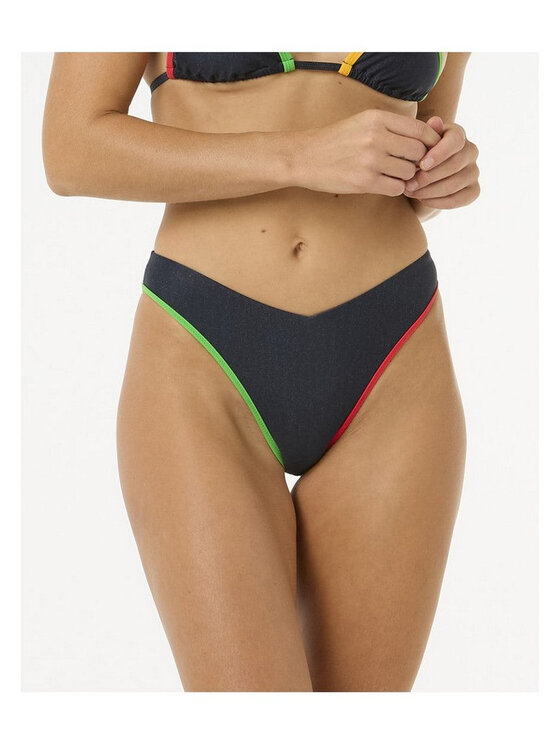 Rip Curl Rip Curl Dół od bikini V 80 High Skimpy Leg Granatowy