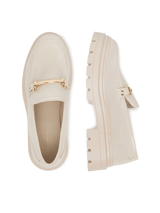 DeeZee DeeZee Loafersy 58682-9 Beżowy