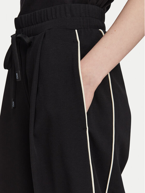 Weekend Max Mara Weekend Max Mara Teplákové kalhoty Godezia 2625786021 Černá Relaxed Fit