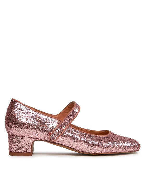 Pantofi Balagan Dora Różowy Brokat