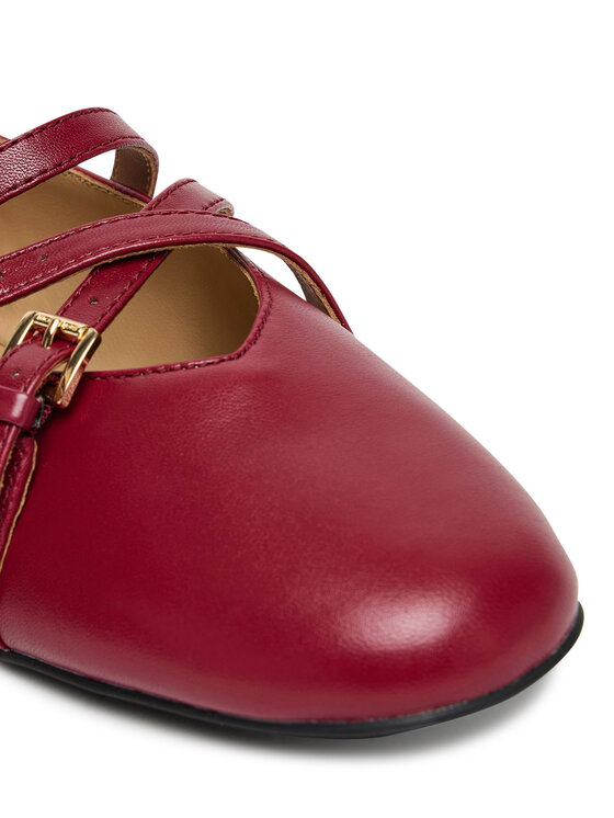 MICHAEL Michael Kors MICHAEL Michael Kors Ballerinas Indy 40T5IDFP2L Dunkelrot