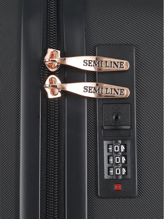 Semi Line Semi Line Keskmine kohver T5787-2 Must
