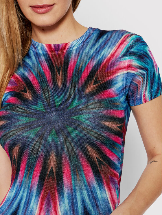 T-shirt Laia 22SWTKB6 Multicolore Slim Fit