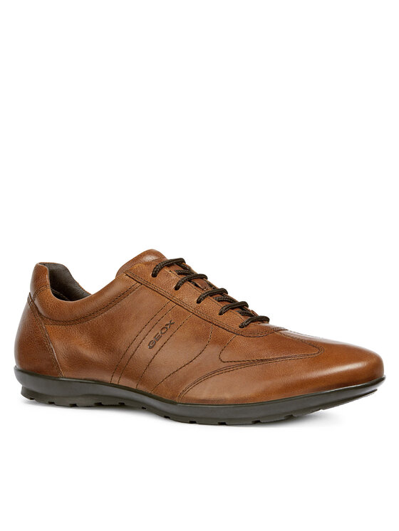 Geox Geox Poltopánky Uomo Symbol U74A5B 000LM C6003 Hnedá