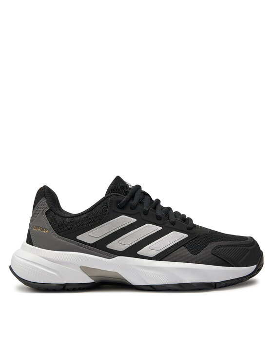 Női Teniszcipők adidas, Méret: 38, Fekete, CourtJam Control 3 Tennis ID2458