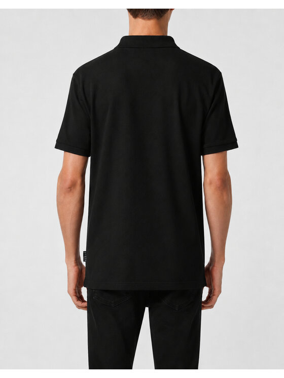 PHILIPP PLEIN PHILIPP PLEIN Polokošeľa 31624 Čierna Slim Fit