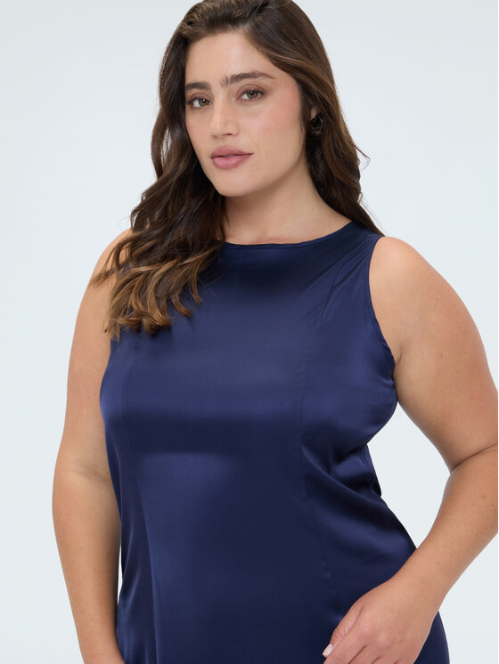 Fiorella Rubino Fiorella Rubino Sukienka wieczorowa 7078L001259N034 Niebieski A-Line Fit