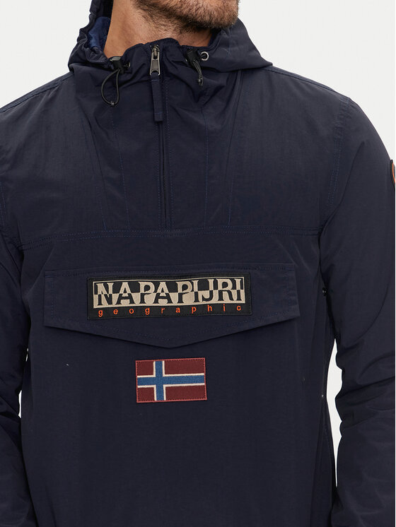Napapijri Napapijri Куртка Anorak Rainforest M Sum 3 NP0A4G7D Cиній Regular Fit