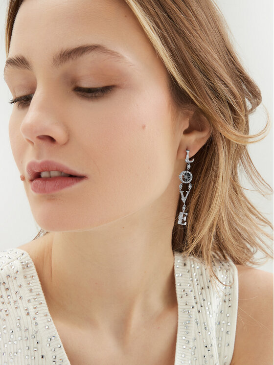Guess Guess Kõrvarõngad JUBE05 030JW Hõbedane