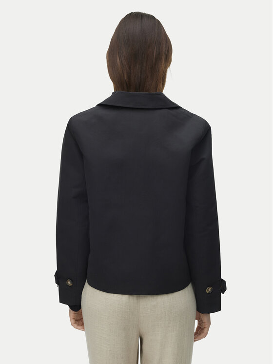 Vero Moda Vero Moda Trenčkot Chloemia 10308267 Črna Regular Fit