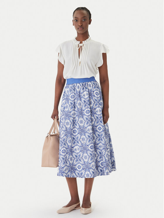 JOOP! JOOP! Midi szoknya Saki2 30102101 Kék Regular Fit