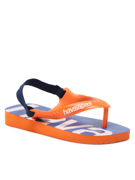 Havaianas Havaianas Σανδάλια Baby Logomania 41457959797 Πορτοκαλί