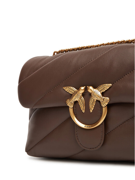 PINKO PINKO Handtasche Love Puff Classic Cl Al 25-26 PLTT 100038 A0F2 Braun