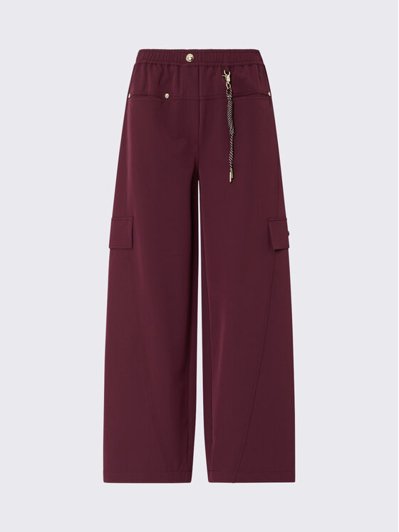 Liu Jo Liu Jo Pantaloni di tessuto TF6067T695A91718 Viola Loose Fit