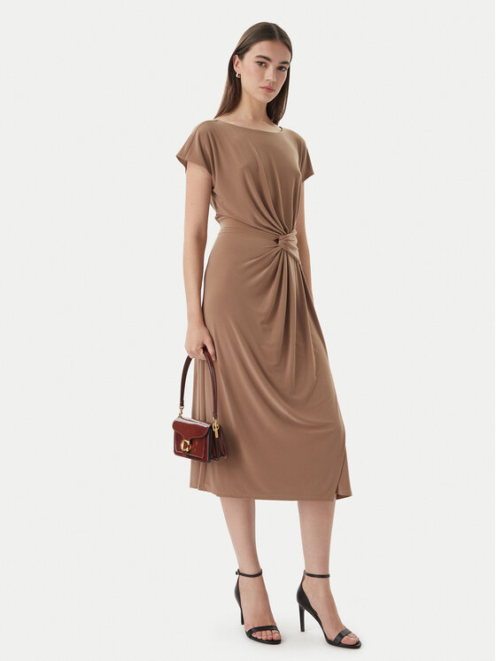 Joseph Ribkoff Joseph Ribkoff Ежедневна рокля 261146 Бежов Relaxed Fit