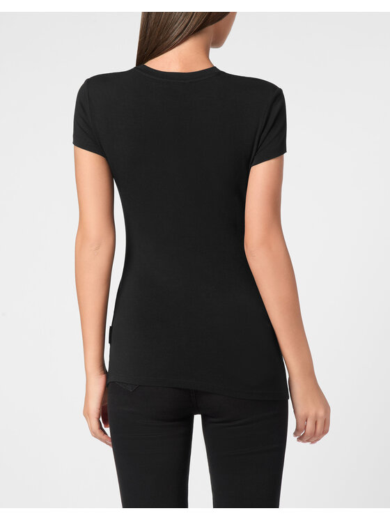 PHILIPP PLEIN PHILIPP PLEIN T-Shirt 9535 Černá Skin Tight Fit
