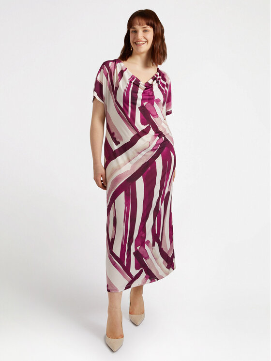 Fiorella Rubino Fiorella Rubino Abito da sera 7026L001147N0S1 Bordeaux Regular Fit