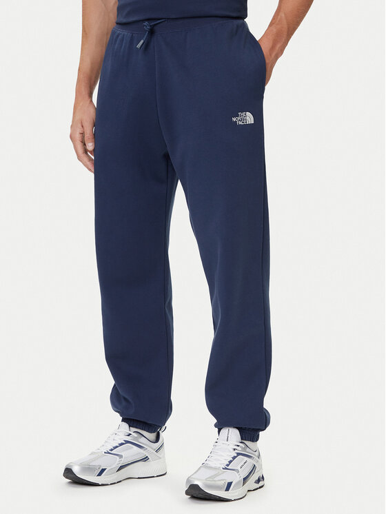 The North Face The North Face Teplákové kalhoty Essential NF0A8C1F Tmavomodrá Relaxed Fit