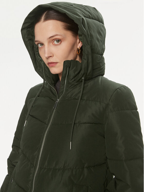 JDY JDY Зимно яке 15300563 Зелен Regular Fit