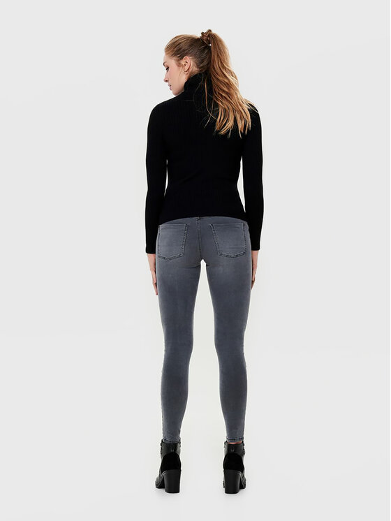 ONLY ONLY Garbó Karol 15165075 Fekete Slim Fit