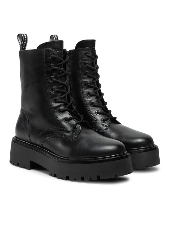KARL LAGERFELD KARL LAGERFELD Planinarske cipele KL43455 Crna